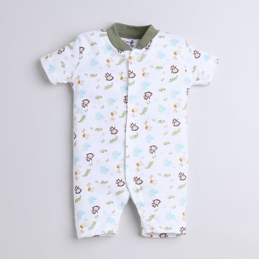 Half Sleeves Sleepsuit, Pure Cotton Sleepsuit for Baby,