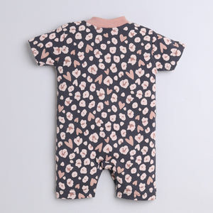 Half Sleeves 3/4th Sleepsuit, Pure Cotton Sleepsuit for Baby,