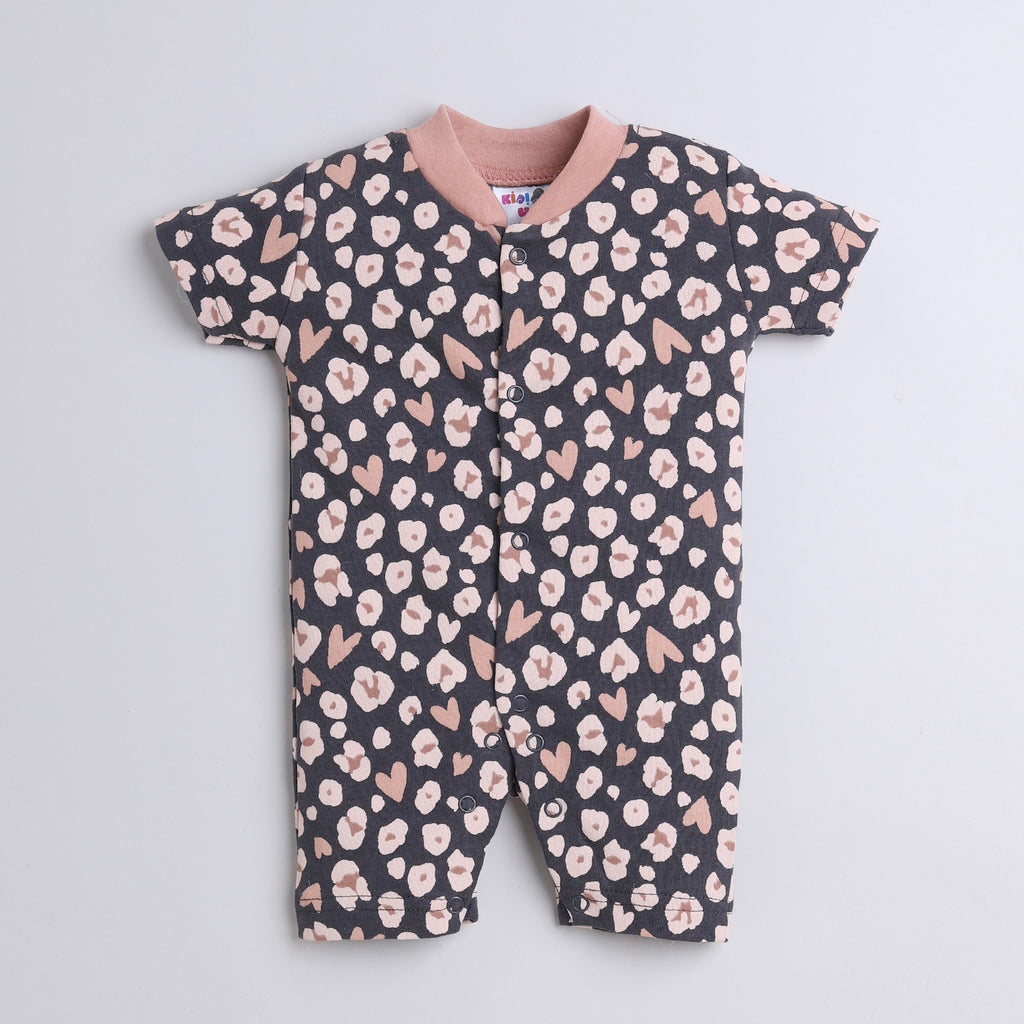 Half Sleeves 3/4th Sleepsuit, Pure Cotton Sleepsuit for Baby,