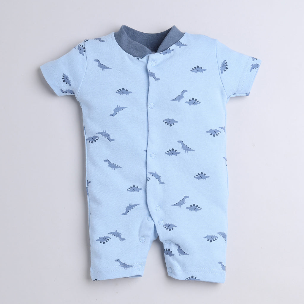 Half Sleeves 3/4th Sleepsuit, Pure Cotton Sleepsuit for Baby,