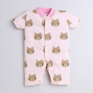 Half Sleeves 3/4th Sleepsuit, Pure Cotton Sleepsuit for Baby,