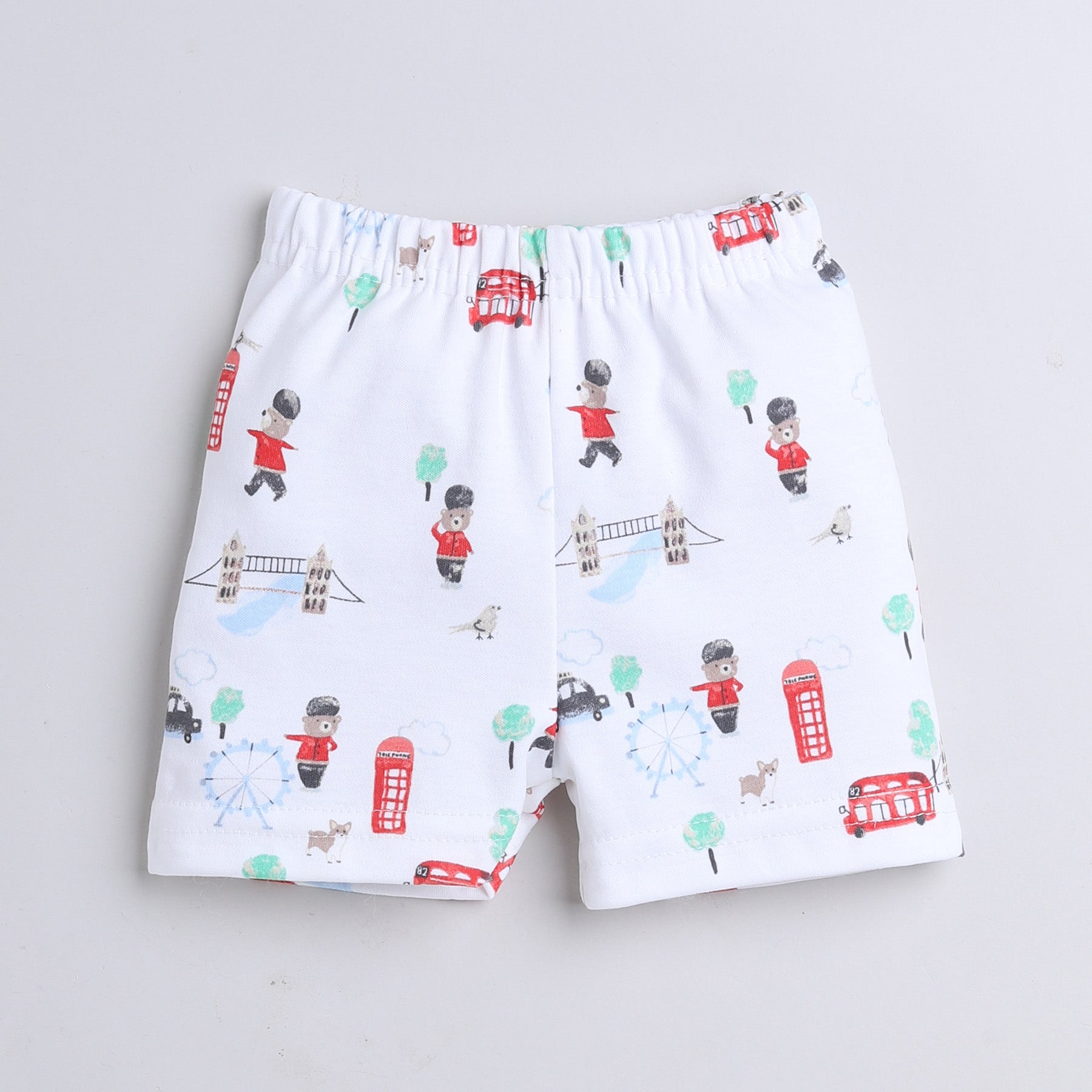 Multi Print Shorts Pack of 4, Pure Cotton,