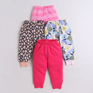 Multi Print Pyjama Pack of 4, Pure Cotton,