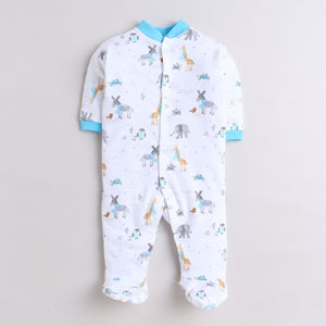 Multi Print Sleepsuit Pack of 3,