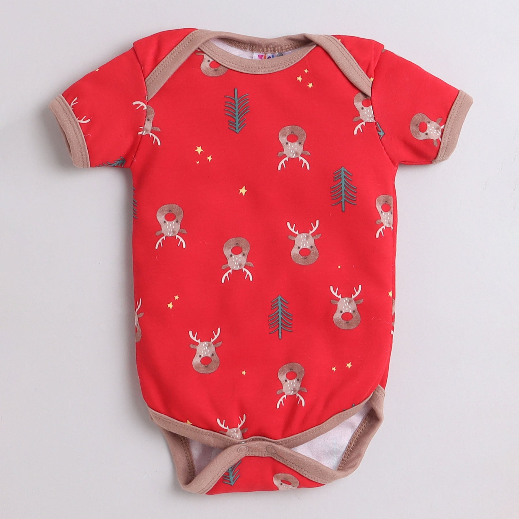 Multi Print Bodysuit Pack of 3,