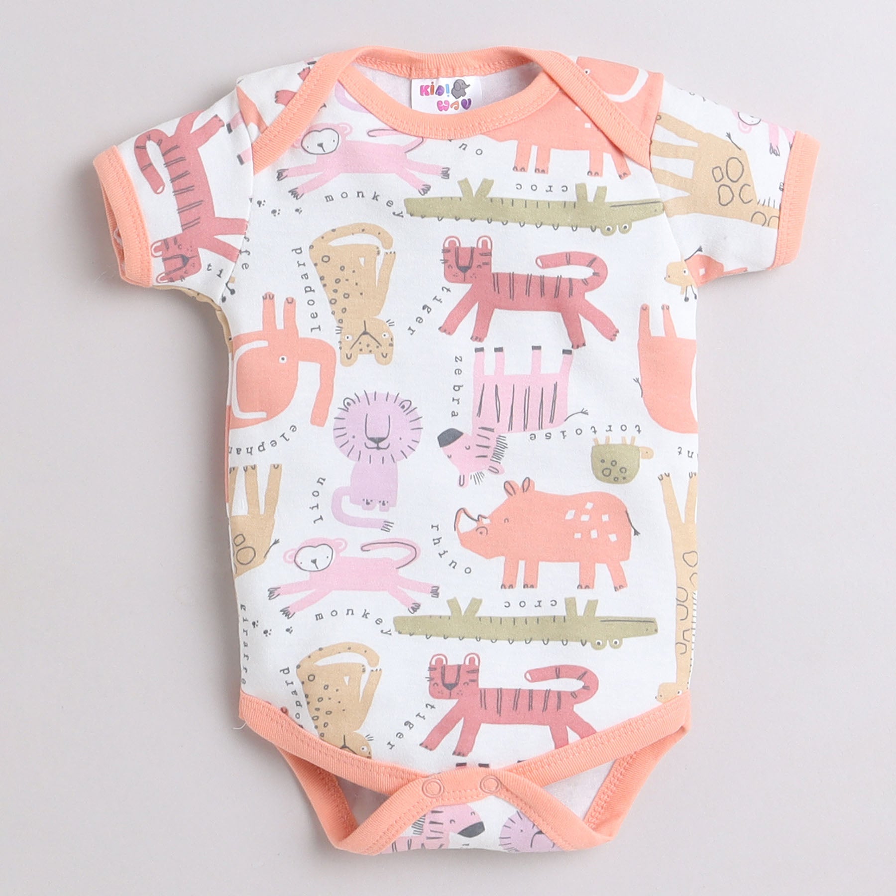 Multi Print Bodysuit Pack of 3,