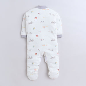 Multi Print Sleepsuit Pack of 3,