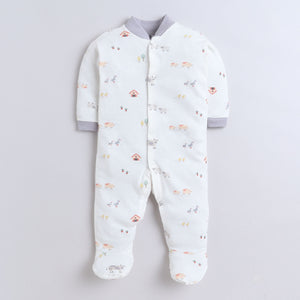 Multi Print Sleepsuit Pack of 3,