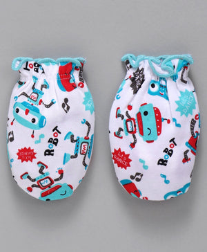 Cap, Mitten & Booties Set (COLOR/PRINT MAY VARY)